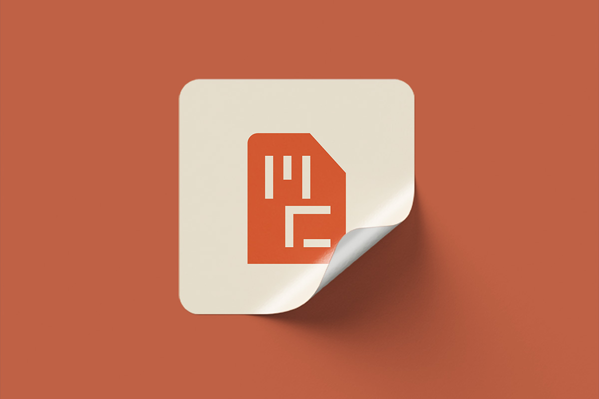 Memory Card Logo Design